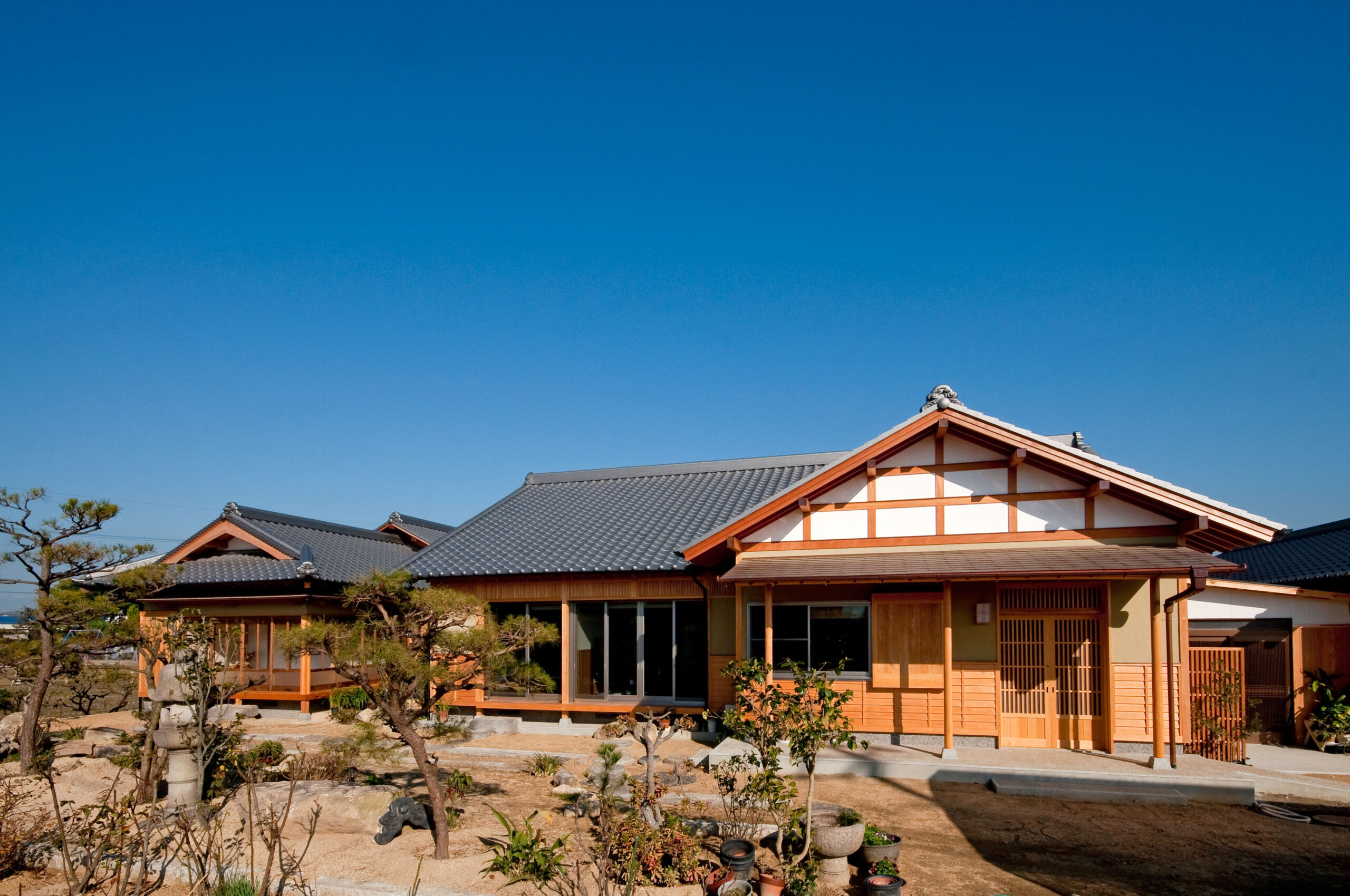 格子小屋組みの日本家屋／倉敷市 | 施工事例 | なんば建築工房